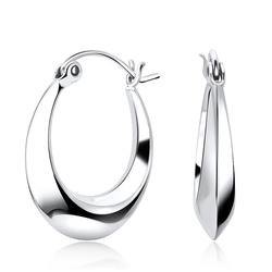 Fashion Silver Hoop Earring HO-1736